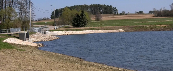 Wykonano I etap modernizacji zbiornika w Sitawce w gminie Janów