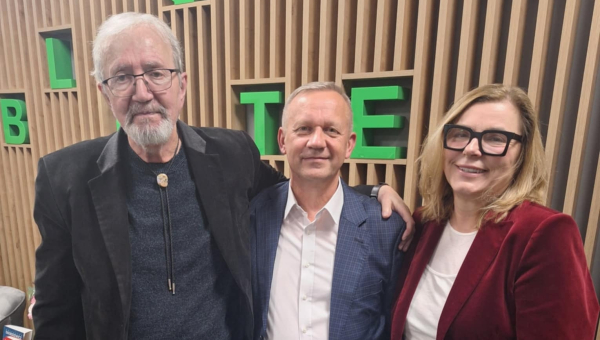 Spotkanie z Krzysztofem Daukszewiczem i Violettą Ozminkowski-Daukszewicz w Bibliotece w Sok&oacute;łce [Zdjęcia]