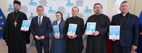 Ściany Kościoła w Dąbrowie Białostockiej zostaną poddane dalszej renowacji