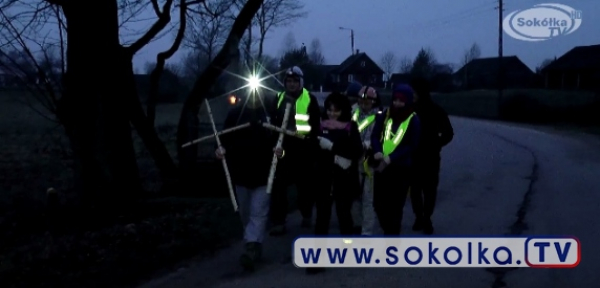 Ekstremalna Droga Krzyżowa. Pątnicy kolejny raz wyruszą z Grab&oacute;wki do Sok&oacute;łki [Film]