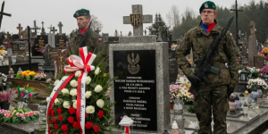 Dąbrowa Białostocka uczciła pamięć żołnierzy Wojska Polskiego