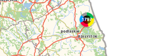 1797 zgłoszeń w rok &ndash; jak mieszkańcy powiatu sok&oacute;lskiego korzystali z Krajowej Mapy Zagrożeń Bezpieczeństwa