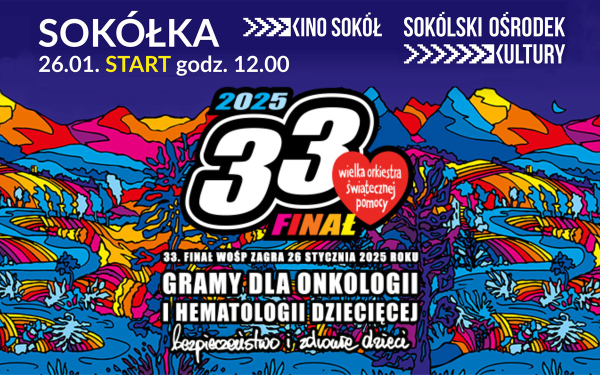 Wielka Orkiestra Świątecznej Pomocy w Sok&oacute;lskim Ośrodku Kultury &ndash; licytacje, kiermasze i występy