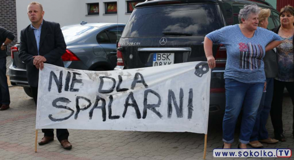 Protest przeciwko budowie spalarni w Nowym Dworze [Film]