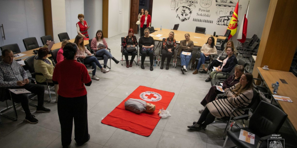 Pierwsza pomoc dla każdego &ndash; ruszył cykl bezpłatnych szkoleń PCK w Sok&oacute;łce