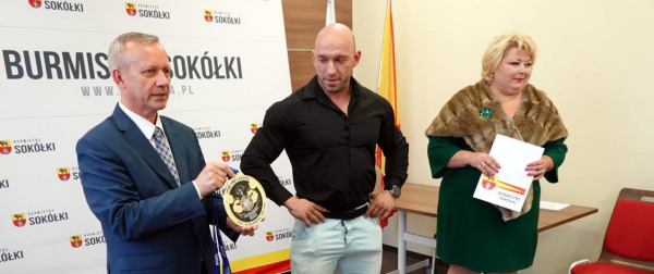 Kulturysta z Sok&oacute;łki został nagrodzony [Zdjęcia]