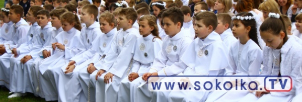 VIII Archidiecezjalna Pielgrzymka Dzieci Pierwszokomunijnych do Sok&oacute;łki [Film, Zdjęcia]