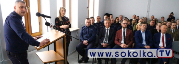 Odprawa KPP Sok&oacute;łka: Mniej przestępstw i większa wykrywalność [Film i Zdjecia]