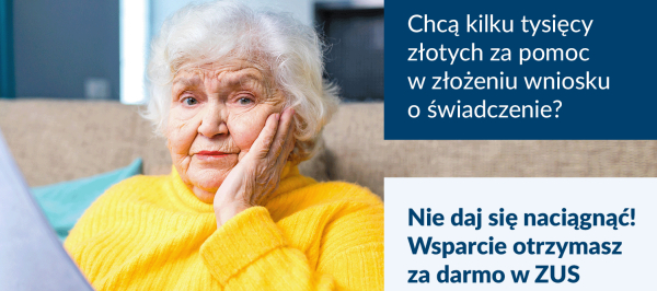 Świadczenie wspierające bez pośrednik&oacute;w &ndash; ZUS pomaga za darmo!