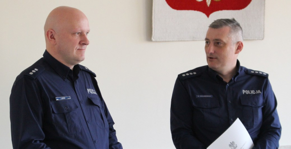 Zamienił komisariat w Dąbrowie na komendę w Sok&oacute;łce [Zdjęcia]