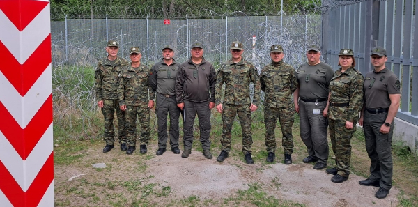 Wsp&oacute;lne działania Polski i Litwy na styku granic wobec presji migracyjnej z Białorusi