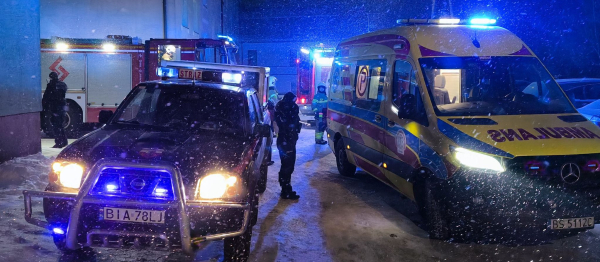 Wybuch kotła CO w jednym z blok&oacute;w w Dąbrowie Białostockiej