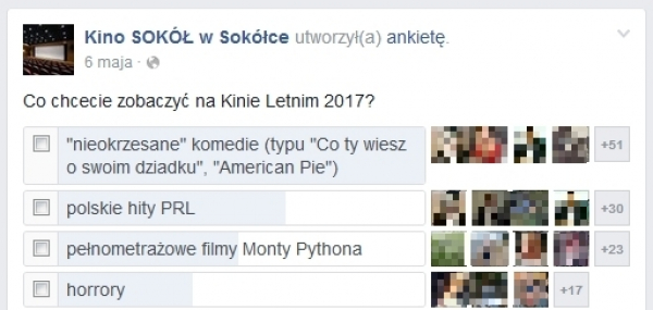 Filmografia na Kino Letnie 2017 [Ankieta]