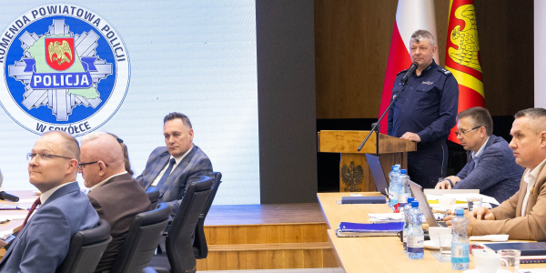 Wysoki poziom skuteczności sok&oacute;lskiej policji utrzymany.