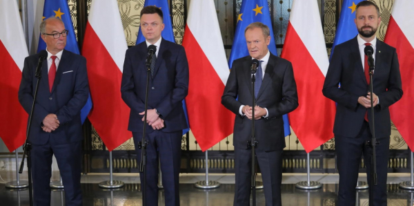 D. Tusk: potwierdziliśmy z liderami opozycji gotowość wsp&oacute;łpracy i tworzenia większości w parlamencie