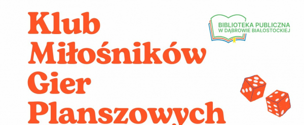Klub Miłośnik&oacute;w Gier Planszowych [Plakat]