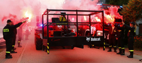 Nowoczesna ładowarka teleskopowa dla OSP Reszkowce – pierwsza taka na Podlasiu