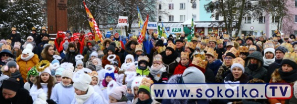 Orszak Trzech Kr&oacute;li w Sok&oacute;łce [Film i Zdjęcia]