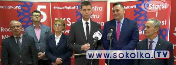 #NowaPiątkaPiS - Konferencja prasowa w Sokółce [Film i Zdjęcia]