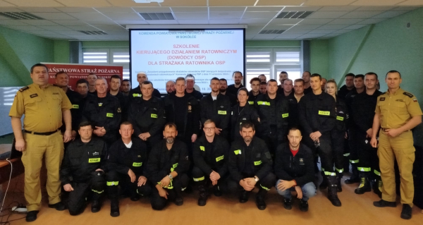 Szkolenie dow&oacute;dc&oacute;w OSP w powiecie sok&oacute;lskim zakończone egzaminem