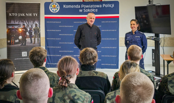 Dzień otwarty w sok&oacute;lskiej komendzie