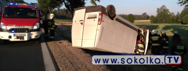 NA SYGNALE: Dachowanie w Grymiaczkach [Zdjęcia]