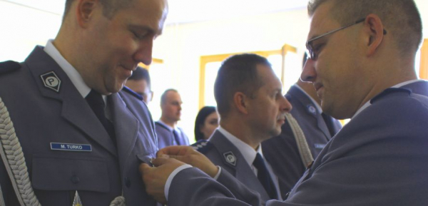 Awanse, odznaczenia i odznaki dla sok&oacute;lskich policjant&oacute;w [Zdjęcia]