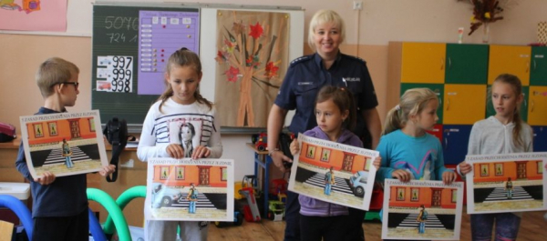 &bdquo;BEZPIECZNA DROGA DO SZKOŁY&rdquo; w gminie Sok&oacute;łka [Zdjęcia]