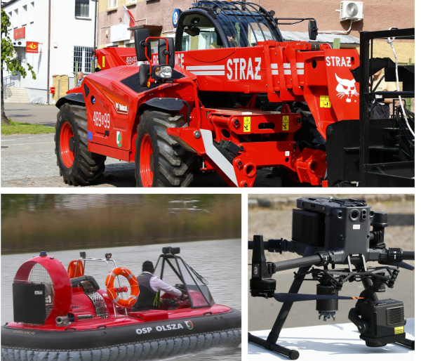 Nowoczesny sprzęt ratowniczy dla jednostek OSP z gminy Dąbrowa Białostocka