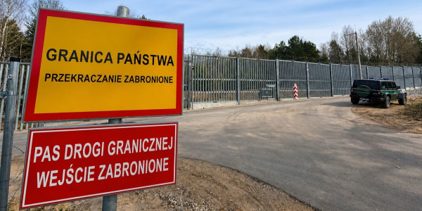 Podlaski Oddział Straży Granicznej przypomina o zasadach obowiązujących w rejonie granicy państwowej