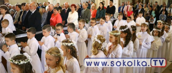 Sok&oacute;łka: Pierwsza Komunia Święta [Zdjęcia]