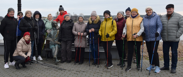 Nordic Walking z Kołem Związku Emeryt&oacute;w Rencist&oacute;w i Inwalid&oacute;w w Sok&oacute;łce [Zdjęcia]