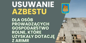 Nab&oacute;r wniosk&oacute;w na usuwanie azbestu w Gminie Sidra