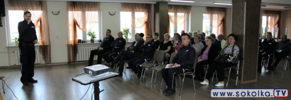 &bdquo;Porozmawiajmy o bezpieczeństwie&rdquo; spotkanie z mieszkańcami w Suchowoli [Film i Zdjęcia]