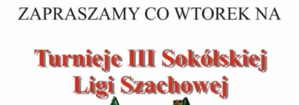 LUKS ORIENT zaprasza na turniej szachowy