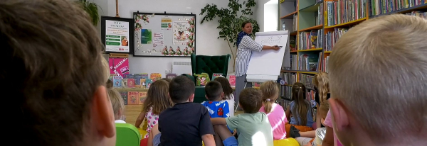 Dzieci spotkały się z autorka &bdquo;Basi&rdquo; [Film]