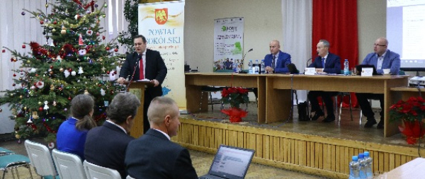 XVIII Sesja Rady Powiatu Sok&oacute;lskiego [Transmisja na Żywo, Zdjęcia]