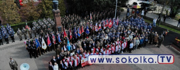 99. rocznica Bitwy Niemeńskiej w Sok&oacute;łce [Zdjęcia, DRON]