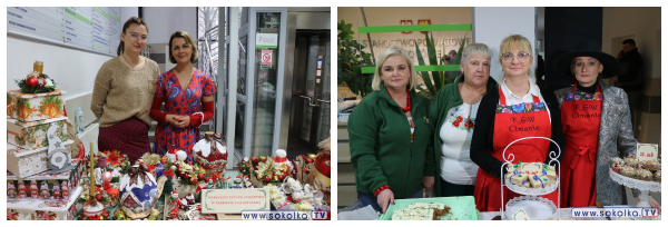 Kiermasz Bożonarodzeniowy w Starostwie Powiatowym w Sok&oacute;łce