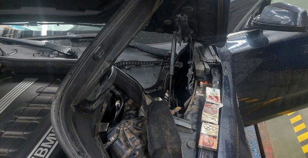 Przemycał białoruskie papierosy. Stracił towar i samoch&oacute;d