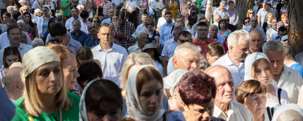 Tłumy wiernych na Świętej G&oacute;rze Grabarce [Zdjęcia]