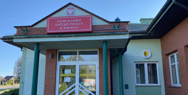 Powiatowy urząd pracy w Sok&oacute;łce.
