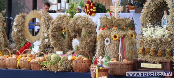 Zaproszenie na Dożynki Gminne w Sok&oacute;łce [Plakat]