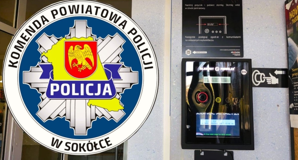 Urządzenie do Badania Stanu Trzeźwości Dostępne dla Wszystkich w Komendzie Powiatowej Policji w Sok&oacute;łce