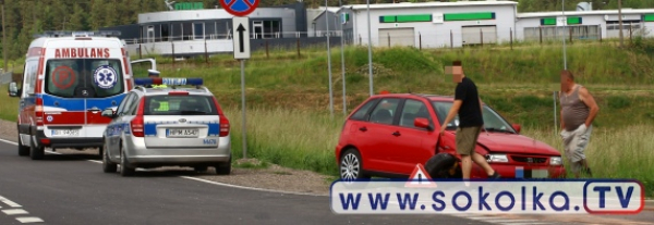 Kolizja przy Tesco [Zdjęcia]