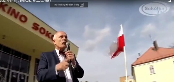 Janusz Korwin Mikke odwiedzi Sok&oacute;łkę [Film]