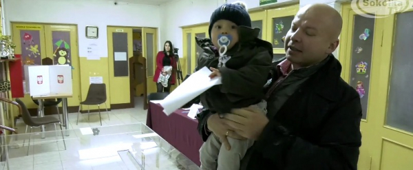 Trwają wybory uzupełniająca do okręgu nr 13 w Sok&oacute;łce [Film]