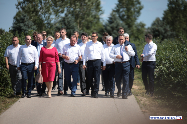 Wizyta Premiera Mateusza Morawieckiego w powiecie sok&oacute;lskim [Film, Zdjęcia]