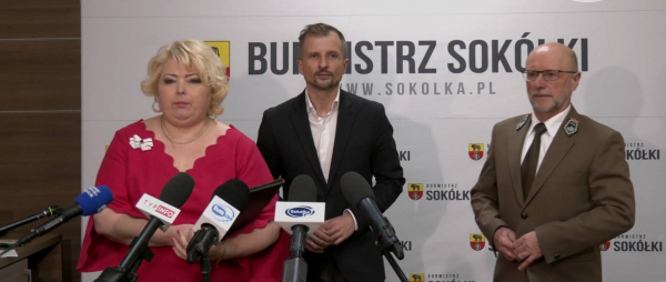 Konferencja prasowa w sprawie zakazu wycinki las&oacute;w [Film]