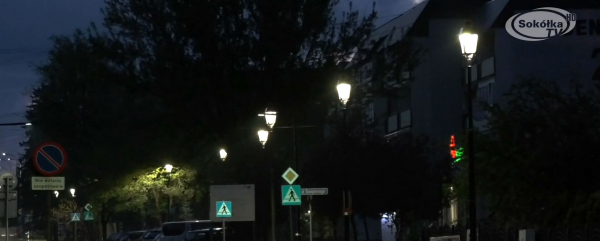 Nowe oświetlenie w Sok&oacute;łce [Film]